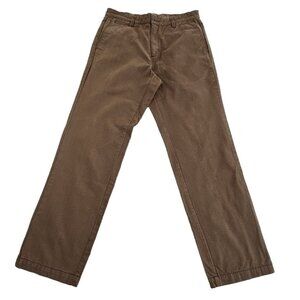 Tommy Bahama Chino Pants Cotton Tencel Lyocell Blend Brown 38x32 Khaki Classic